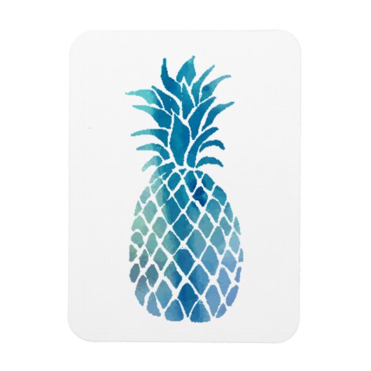 Magnet Flexible ananas bleu (Vertical)