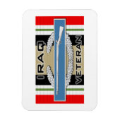 Magnet Flexible Ancien combattant de la BCEI en Irak (Vertical)