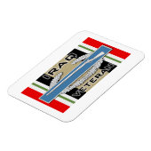 Magnet Flexible Ancien combattant de la BCEI en Irak (Côté Gauche)