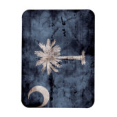 Magnet Flexible Ancien drapeau de la Caroline du Sud ; (Vertical)