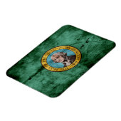 Magnet Flexible Ancien drapeau de l'État de Washington (Côté Gauche)