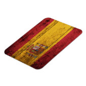 Magnet Flexible Ancien drapeau espagnol en bois (Côté Gauche)