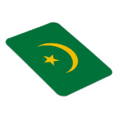 Magnet Flexible Ancien drapeau mauritanien (Côté Droit)