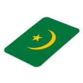 Magnet Flexible Ancien drapeau mauritanien (Côté Gauche)