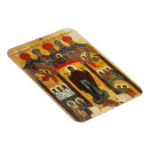 Magnet Flexible Ancienne icône russe L'Intercession (Côté Droit)