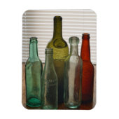 Magnet Flexible Anciennes bouteilles en verre 2 (Vertical)