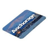 Magnet Flexible Ancrage Alaska Skyline avec Anchorage dans le ciel (Côté Gauche)