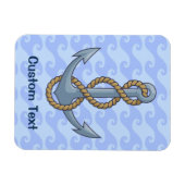 Magnet Flexible Ancre avec corde (Horizontal)