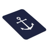 Magnet Flexible Ancre bleue marine (Côté Droit)