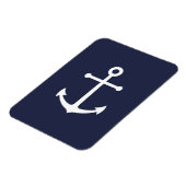 Magnet Flexible Ancre bleue marine (Côté Gauche)