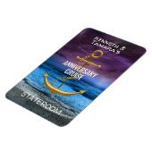 Magnet Flexible Ancre Cruise Stateroom Porte Marker Anniversaire (Côté Gauche)