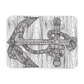 Magnet Flexible Ancre Et Corde Style (Horizontal)