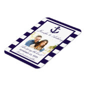 Magnet Flexible Ancre Nautique Photo Mariage Enregistrer l'aimant  (Côté Gauche)