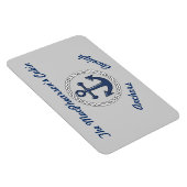 Magnet Flexible Ancres Aweigh Grey Stateroom Porte Marker (Côté Droit)