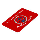 Magnet Flexible Ancres rouges Marqueur de porte de la salle d'état (Côté Gauche)