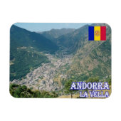 Magnet Flexible Andorre - La Vella - (Horizontal)