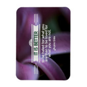 Magnet Flexible Andre Gide Citation Inspirationnelle "Ce que vous  (Vertical)