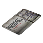 Magnet Flexible Andrew Carnegie Citation Inspirationnelle "Pousser (Côté Gauche)