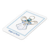 Magnet Flexible Ange de Noël de la foi (Côté Gauche)