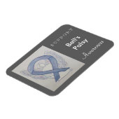 Magnet Flexible Ange de ruban de sensibilisation à la paralysie de (Côté Gauche)