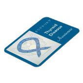 Magnet Flexible Ange de sensibilisation à la maladie thyroïde Aima (Côté Gauche)