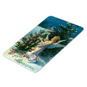 Magnet Flexible Ange Décoration Arbre de Noël 2 (Côté Gauche)