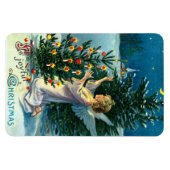 Magnet Flexible Ange Décoration Arbre de Noël 2 (Horizontal)