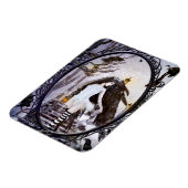 Magnet Flexible Ange d'hiver (Côté Gauche)