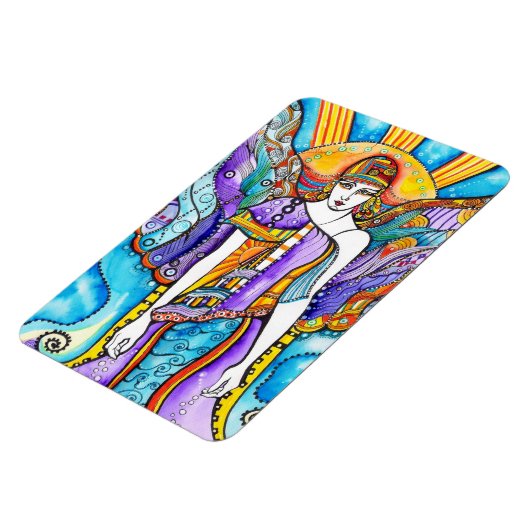 Magnet Flexible Ange Gardien - jour et nuit (Côté Gauche)