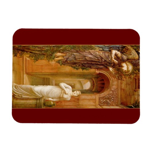 Magnet Flexible Ange pré-Raphaélite (Horizontal)