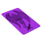 Magnet Flexible Angel - Design noir et violet (Côté Droit)