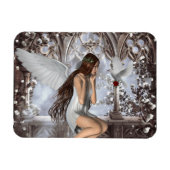 Magnet Flexible Angel et sa colombe (Horizontal)