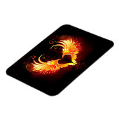 Magnet Flexible Angel Fire Heart with Wings (Côté Gauche)