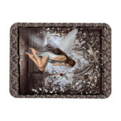 Magnet Flexible Angel gothique et sa colombe (Horizontal)