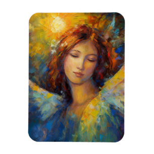 Magnet Flexible Angel Jaune Bleu Glisse Toutes Les Occasions