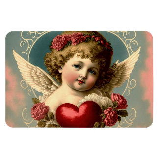 Magnet Flexible Angel vintage avec aimant cardiaque