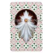 Magnet Flexible Angel Wings Snowflake Joyeux Noël TW ISO (Vertical)