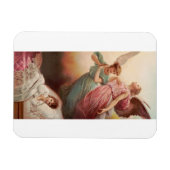 Magnet Flexible Anges gardiens avec enfant (Horizontal)