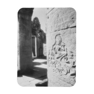 Magnet Flexible Angkor Cambodge, Apsara Sculpture du Bayon 2