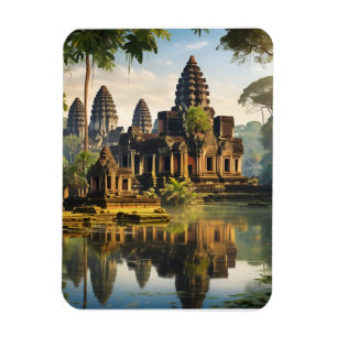 Magnet Flexible Angkor Vat, ancien temple khmer