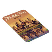 Magnet Flexible Angkor Wat Cambodge (Côté Droit)