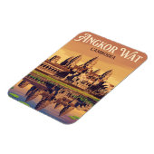 Magnet Flexible Angkor Wat Cambodge (Côté Gauche)