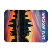 Magnet Flexible Angkor Wat Cambodia Sunset (Horizontal)