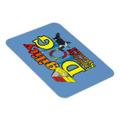 Magnet Flexible Anglais Cocker Spaniel Agilité (Côté Droit)