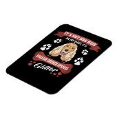 Magnet Flexible Anglais Cocker Spaniel Chien Parties scintillant c (Côté Gauche)