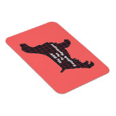 Magnet Flexible Anglais Springer SPANIEL BFF (Côté Droit)