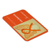 Magnet Flexible Angle de sensibilisation à la leucémie Aimant pers (Côté Droit)