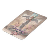 Magnet Flexible Angle vintage & Croix Pâques (Côté Gauche)