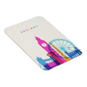 Magnet Flexible Angleterre Skyline (Côté Droit)