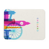 Magnet Flexible Angleterre Skyline (Horizontal)